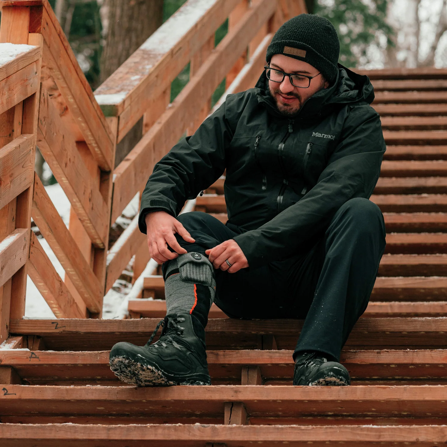 Merino Wool+ Heated Socks – Midweight - Image 3